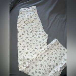 H&M Floral Jeans